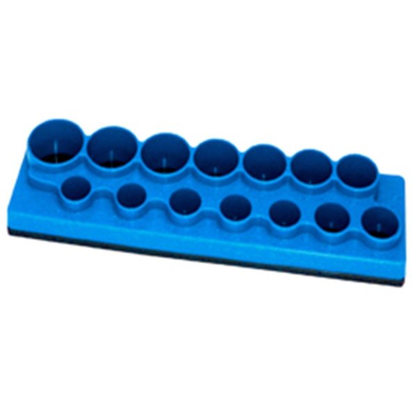 Eat-In 14 Hole Socket Organizer Neon Blue EA1099148